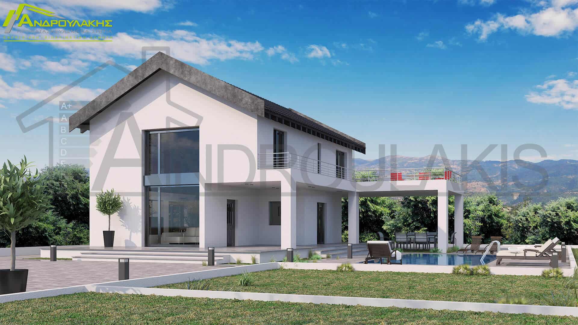 Ισόγεια Κατοικία Με Σοφίτα 157 τ.μ. - Προκατασκευασμένα σπίτια | Προκατ ...